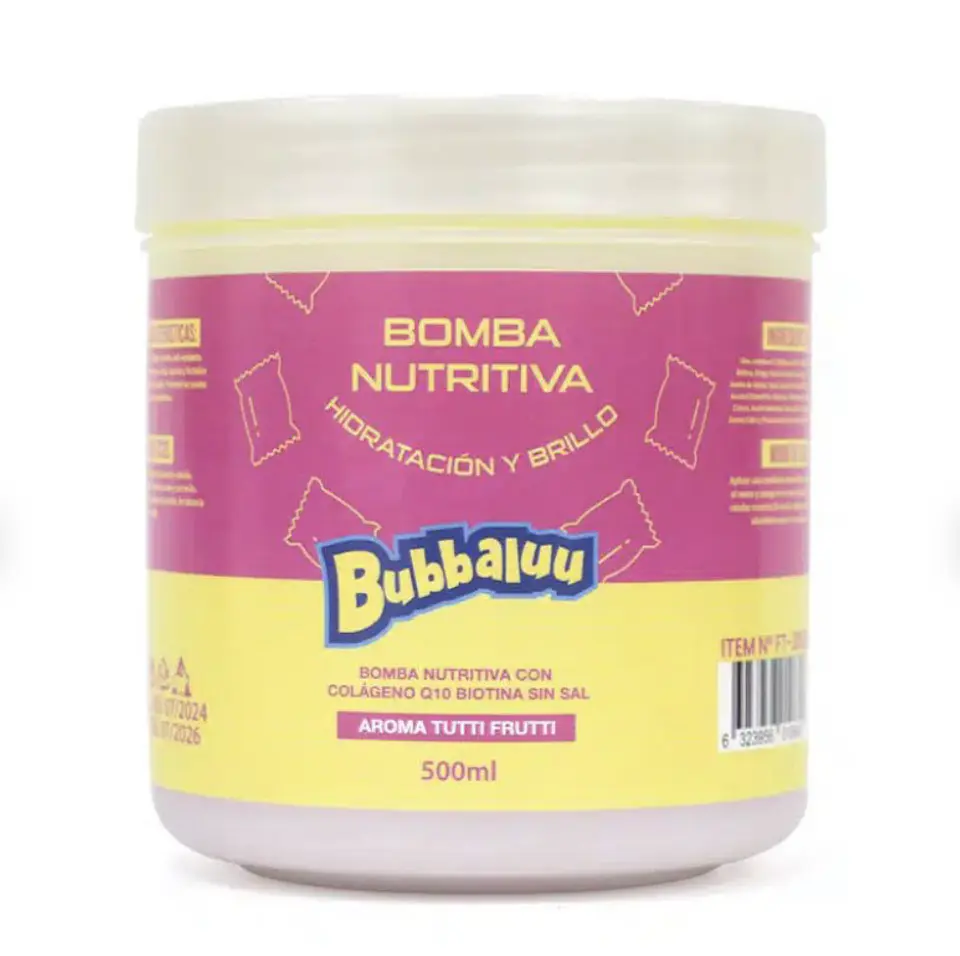 Bubbaluu - Bomba Nutritiva Tutti Frutti 500 ml 1