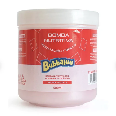Bubbaluu - Bomba Nutritiva Frutilla 500ml