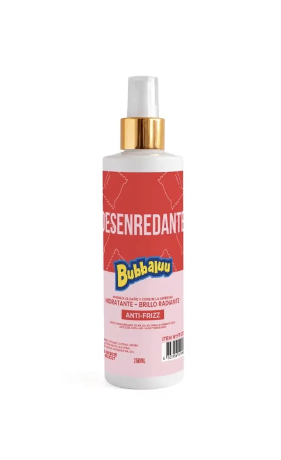 Bubbaluu - Desenredante Frutilla 250 ml 1