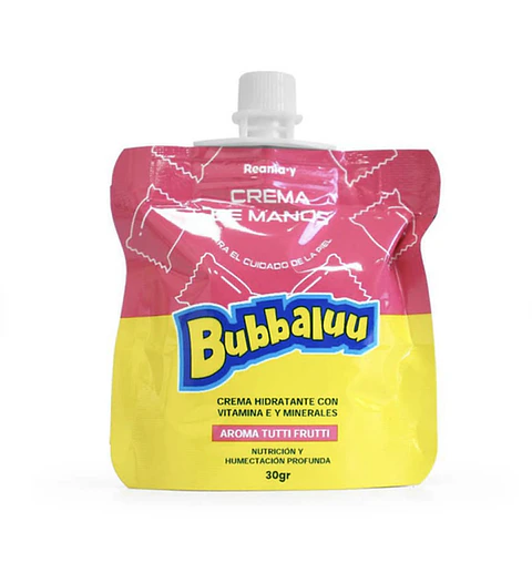 Bubbaluu - Crema de Mano Tutti Frutti 30 gr