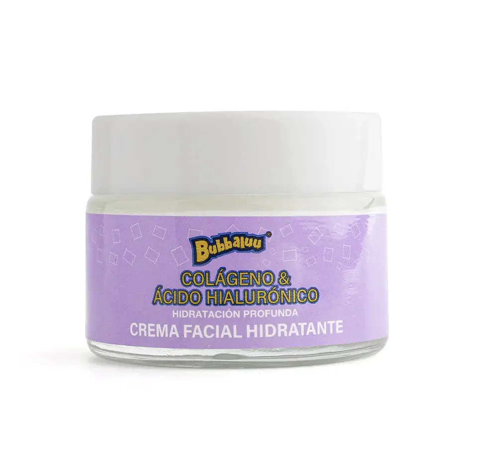 Bubbaluu - Crema Facial Hidratante Colágeno & Acido Hialuronico 1