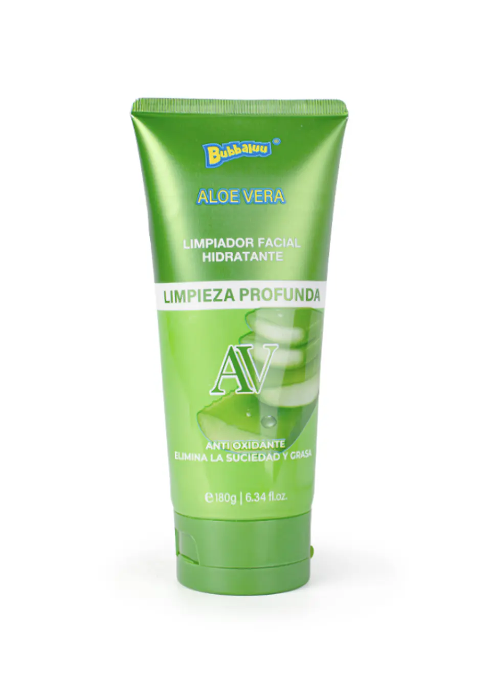 Bubbaluu - Limpiador Facia Aloe Vera 180gr 1