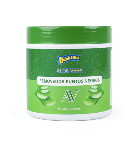 Bubbaluu - Removedor Puntos Negros Aloe Vera 500g