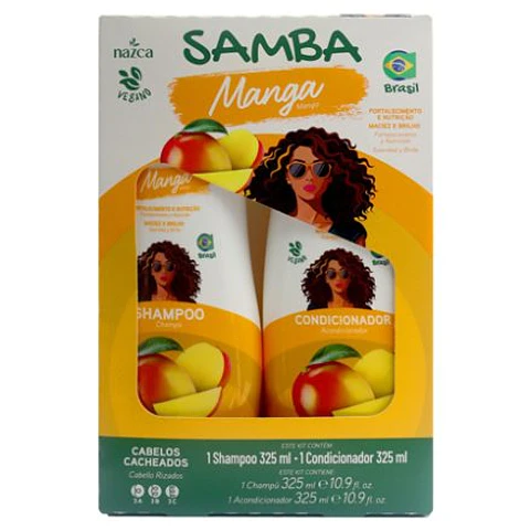 Samba - SET SHAMPOO Y ACONDICIONADOR MANGA 325ml