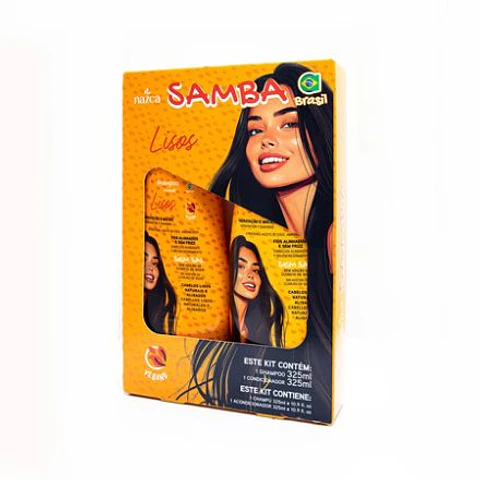 Samba - SET SHAMPOO Y ACONDICIONADOR LISOS 325ml  $ 5.500