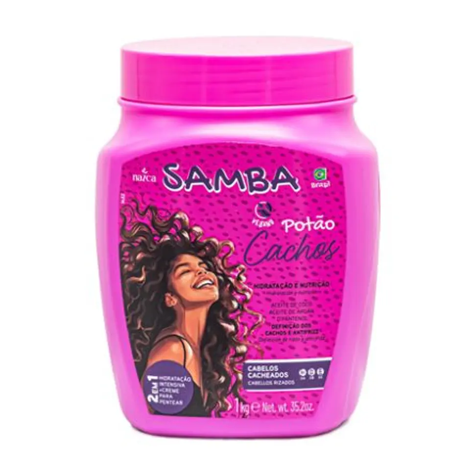 Samba - TRATAMIENTO 2 EN 1 CACHOS POTAO 1KG 1