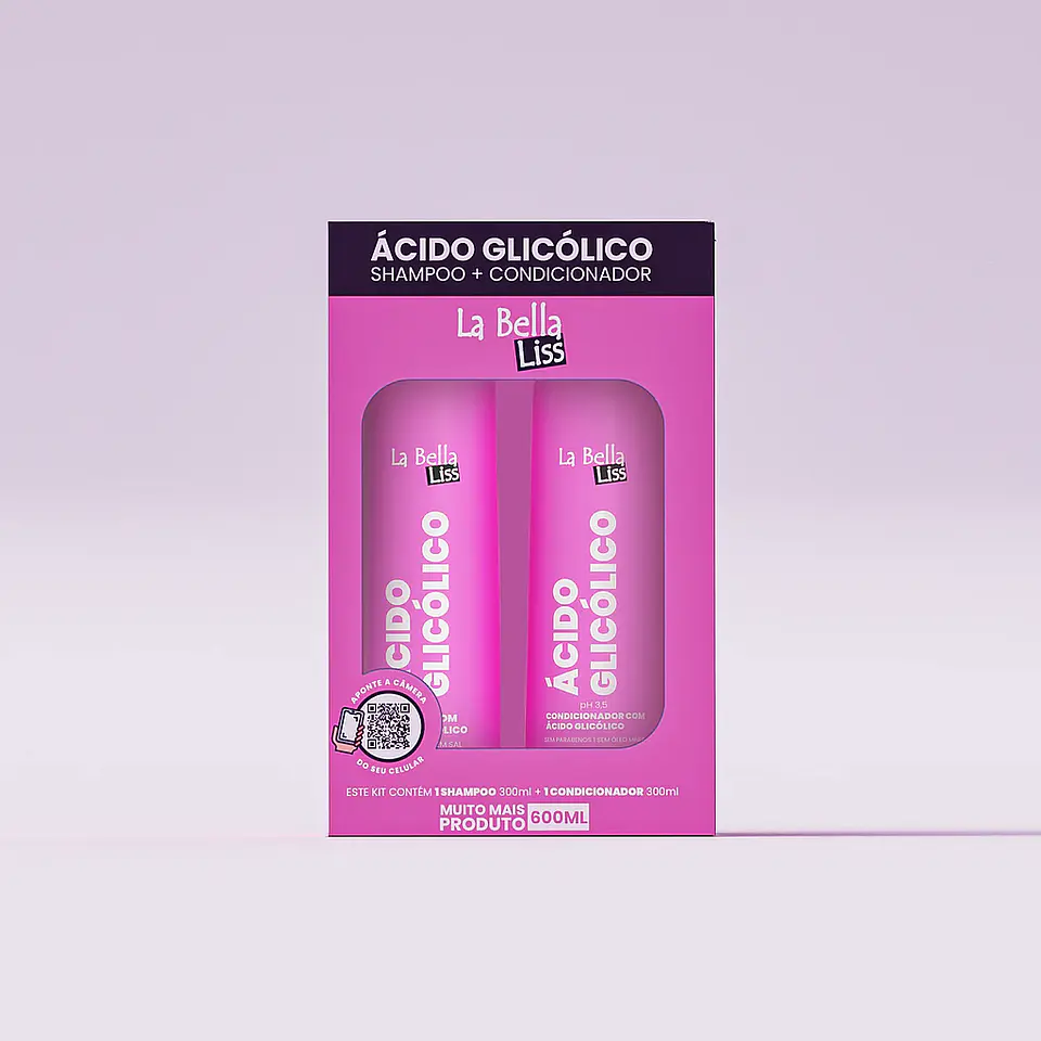 La Bella Liss - Kit Acido Glicolico 600ml 1