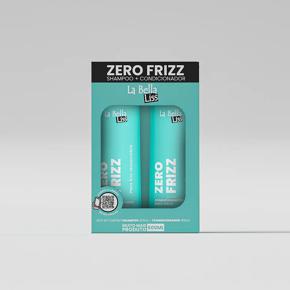 La Bella Liss - Kit Zero Frizz 600ml 1