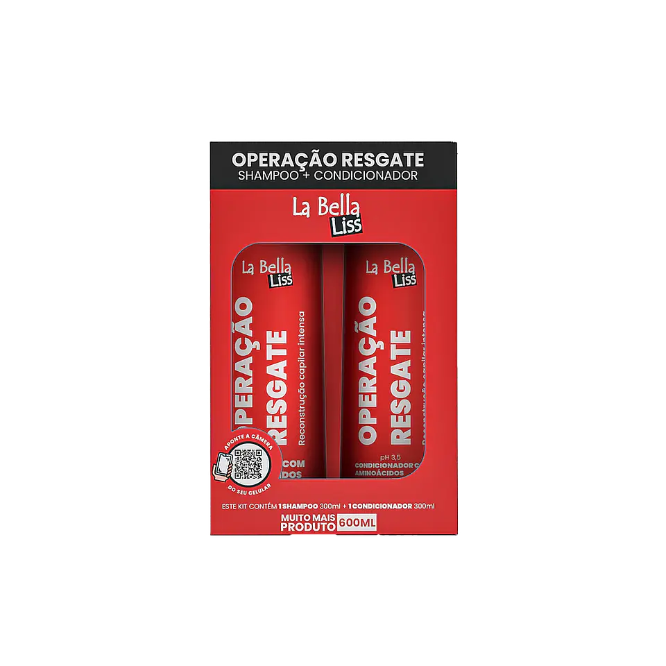 La Bella Liss - Kit Operacao Resgate 600ml 1