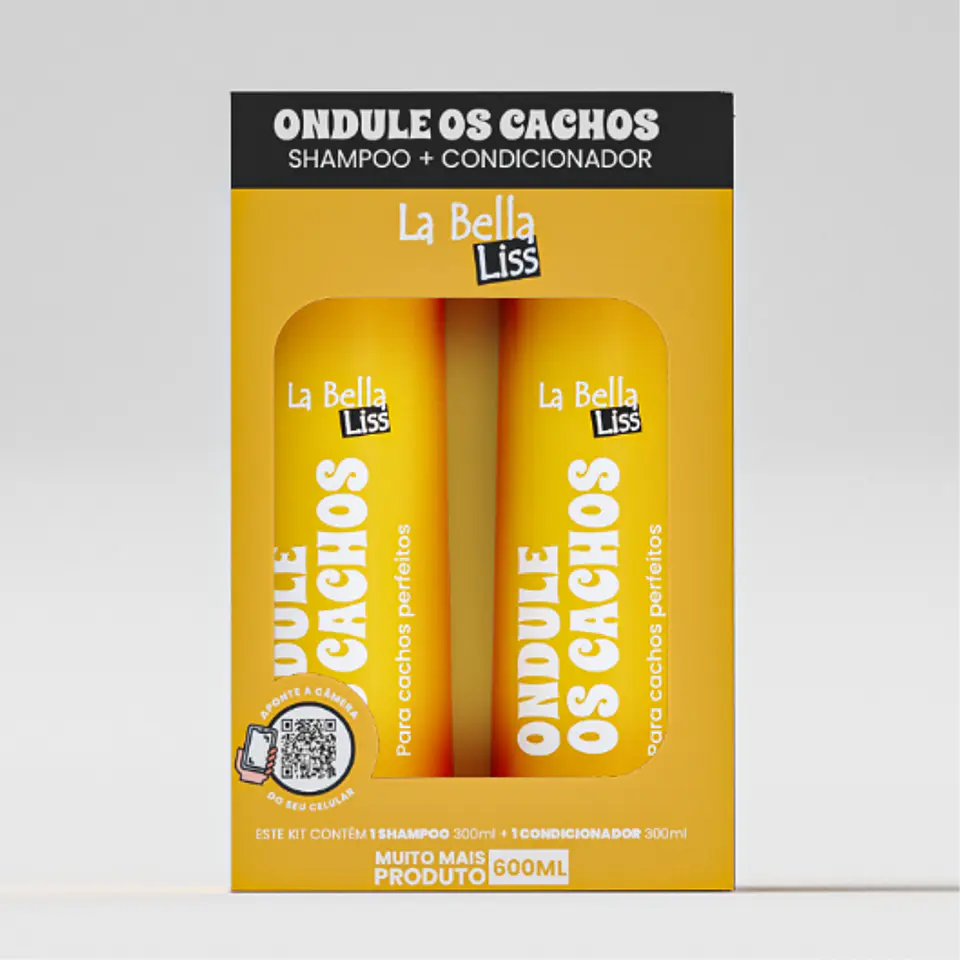 La Bella Liss - Kit Ondule os Cachos 600ml 1