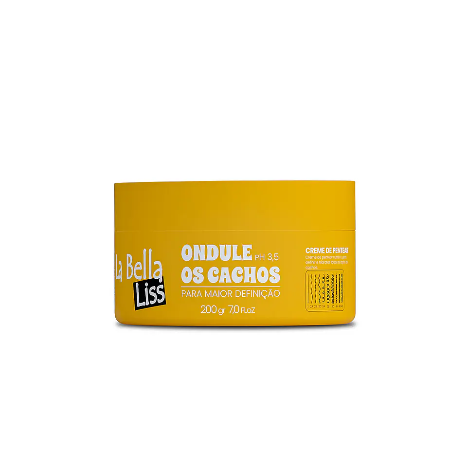La Bella Liss - CREME DE PENTEAR ONDULE OS CACHOS 200G 1