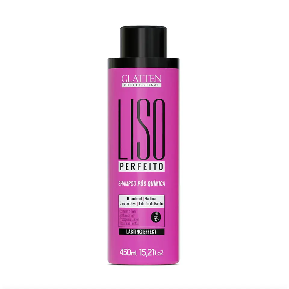 Glatten - Shampoo Post-químico Suavidad Perfecta 450 ml 1