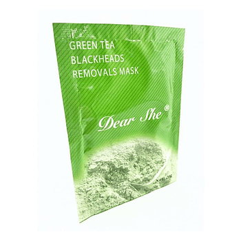 Mascarrilla Facial de Té Verde Dear She 20 Gr