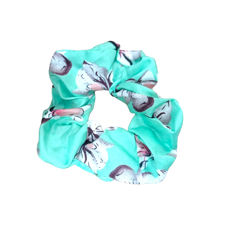 Scrunchie Aguamarina