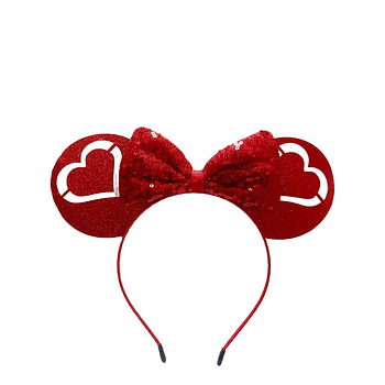 Diadema Roja De Minnie Mause