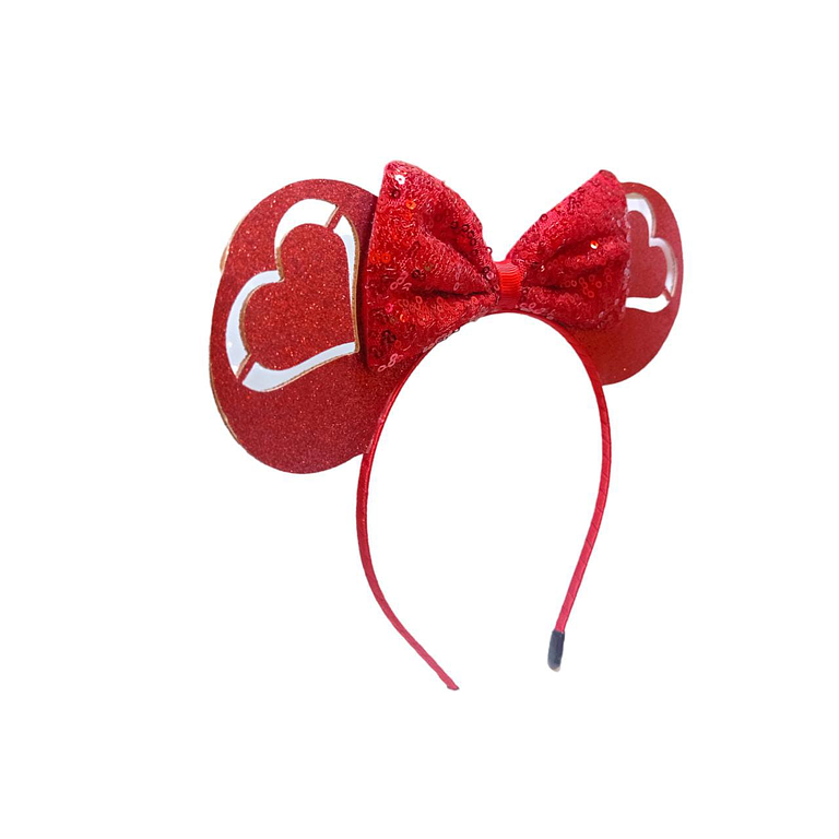 Diadema Roja De Minnie Mause