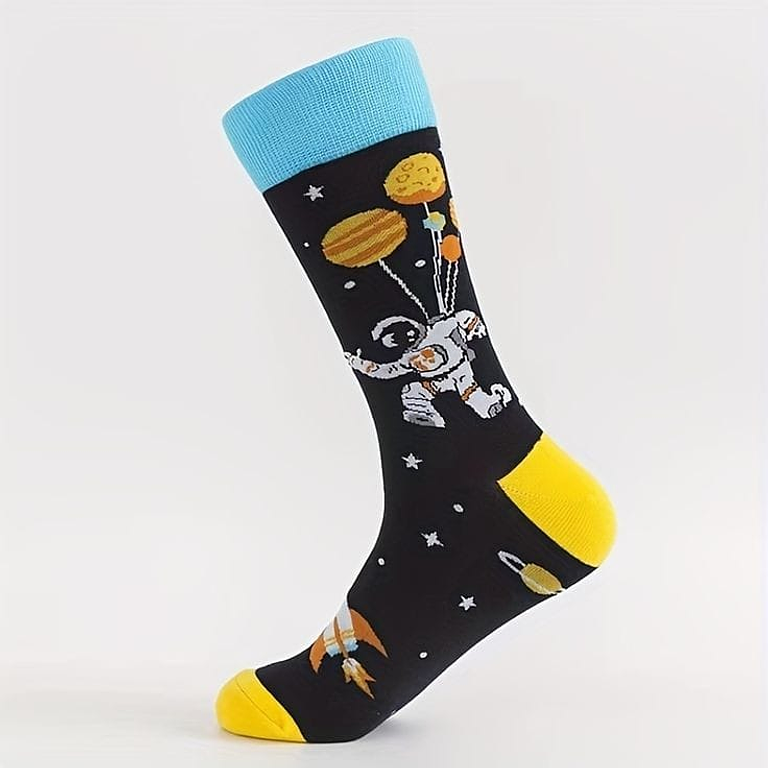 Medias Diseño De Astronauta