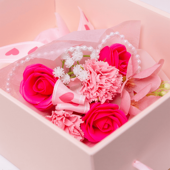 Bouquet Artificial Rosado 3