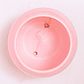 Matera Rosada Pequeña En Cerámica Redonda - Miniatura 3