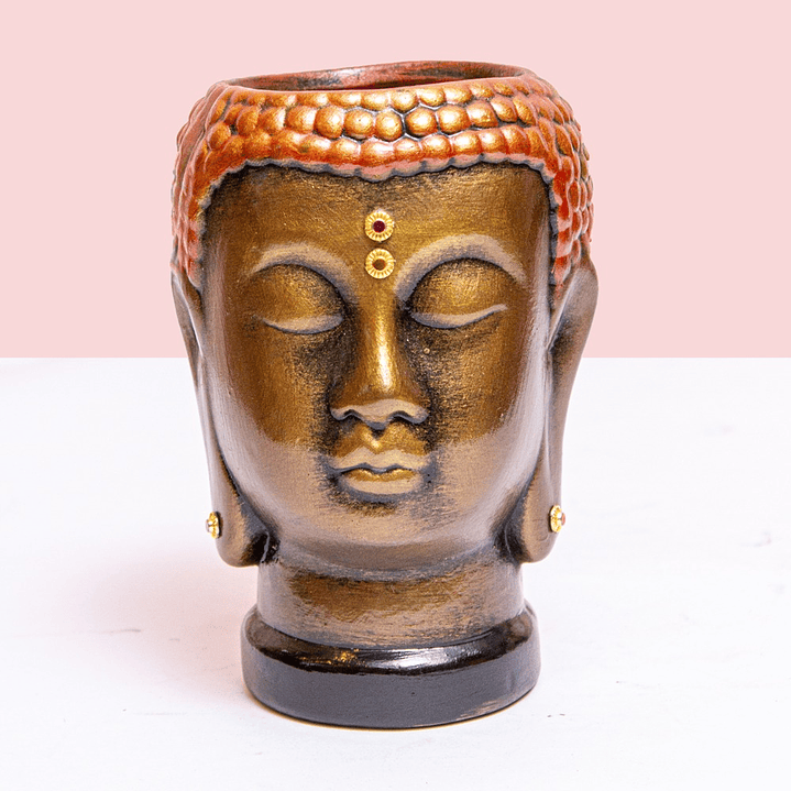 Matera Dorada De Cabeza De Buda 1