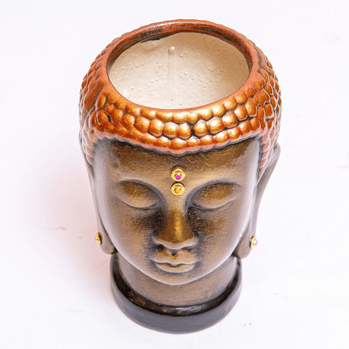 Matera Dorada De Cabeza De Buda 2