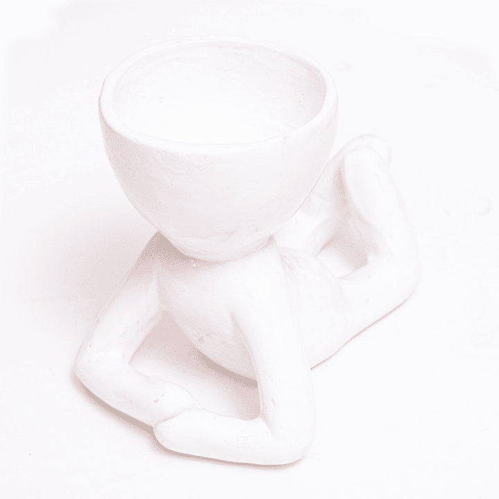 Matera Cerámica Humano Acostado 2