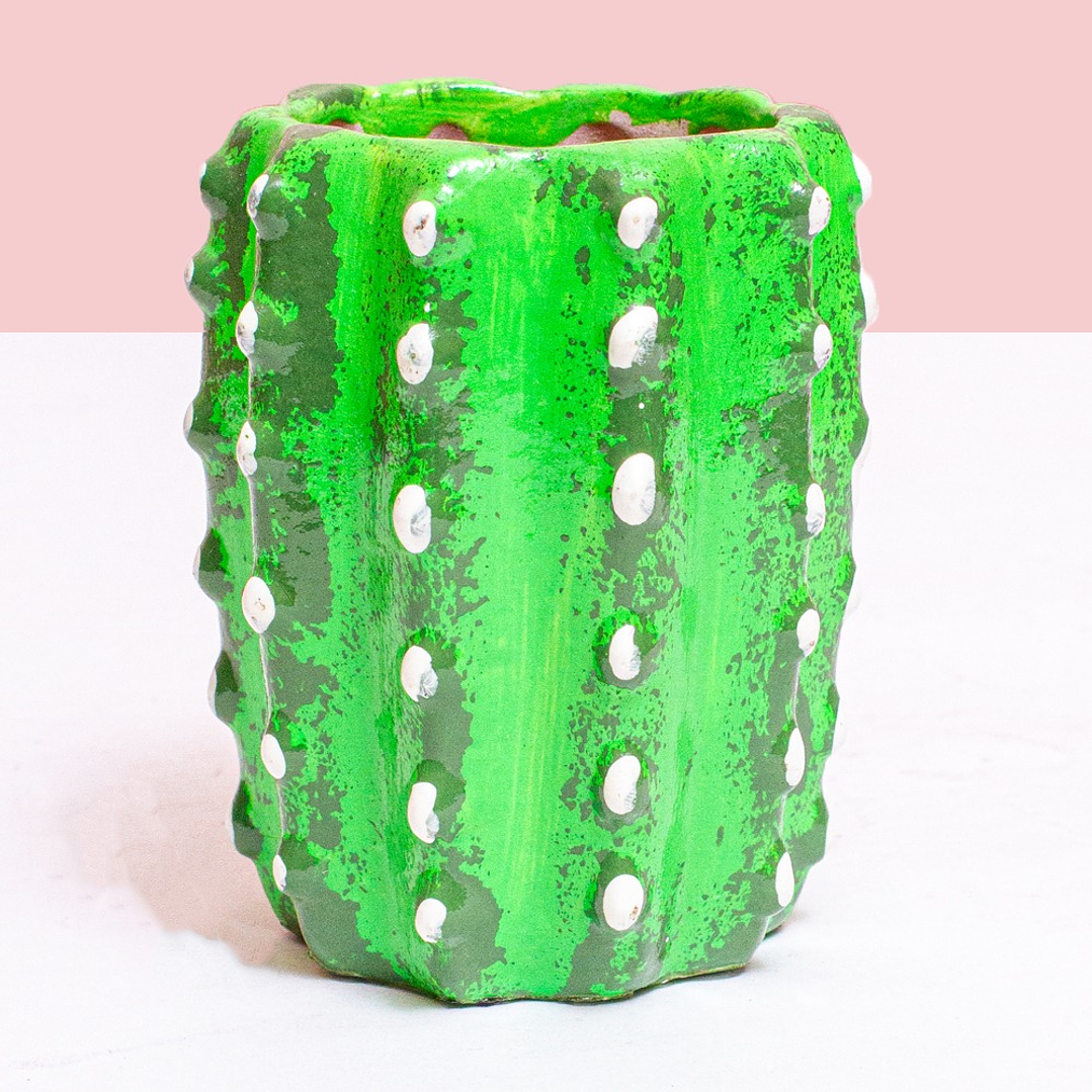 Matera De Cactus En Ceramica 1