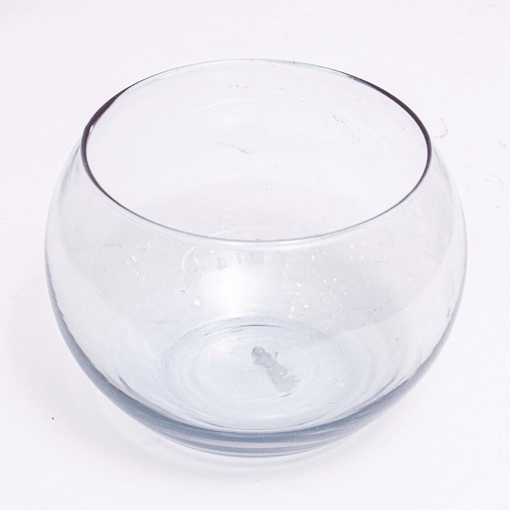 Matera de vidrio tipo pecera 2