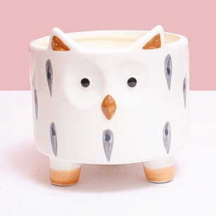 Matera búho con patitas