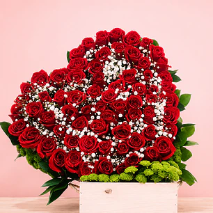 Charlotte Rosas Colección Corazón en Base 