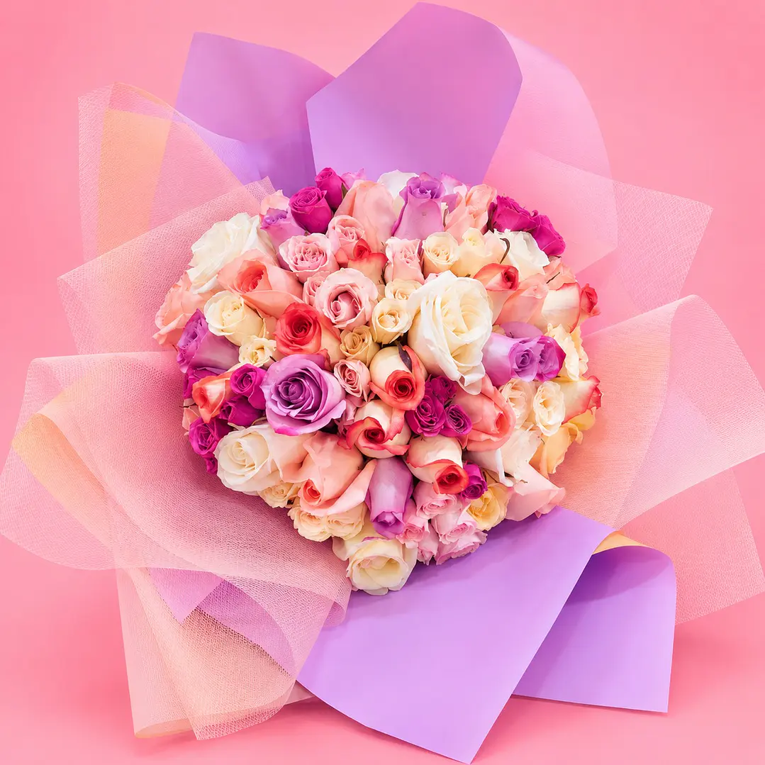 Bouquet De Rosas Coquette  1