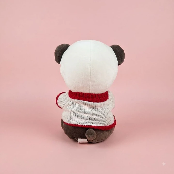 Peluche Oso Panda Buzo Lana 3
