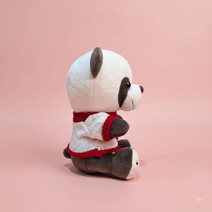 Peluche Oso Panda Buzo Lana 2