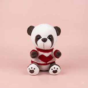 Peluche Oso Panda Buzo Lana