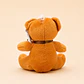 Peluche Osito Cafe Con Moño - Miniatura 3