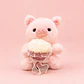 Peluche Cerdito Con Ramo - Miniatura 1