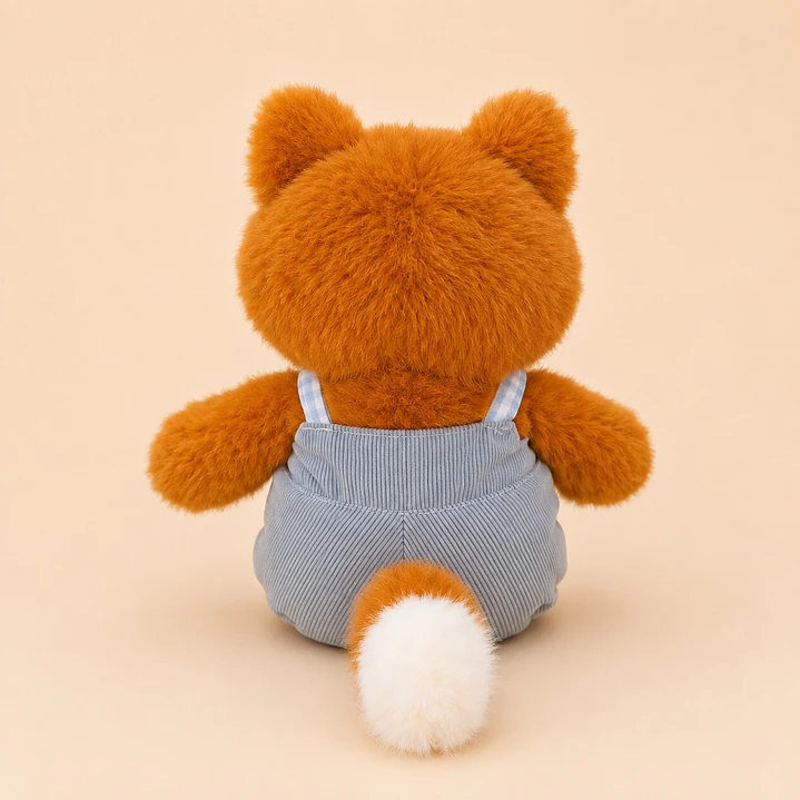 Peluche Zorrito Overol 3