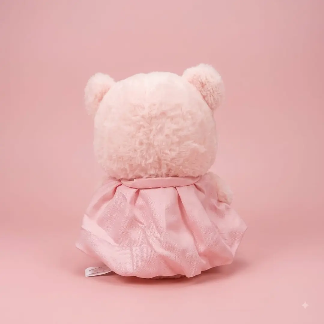Peluche Cerdita Vestido Rosa Llaves 3