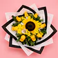 Bouquet Girasol y Rosas - Miniatura 1
