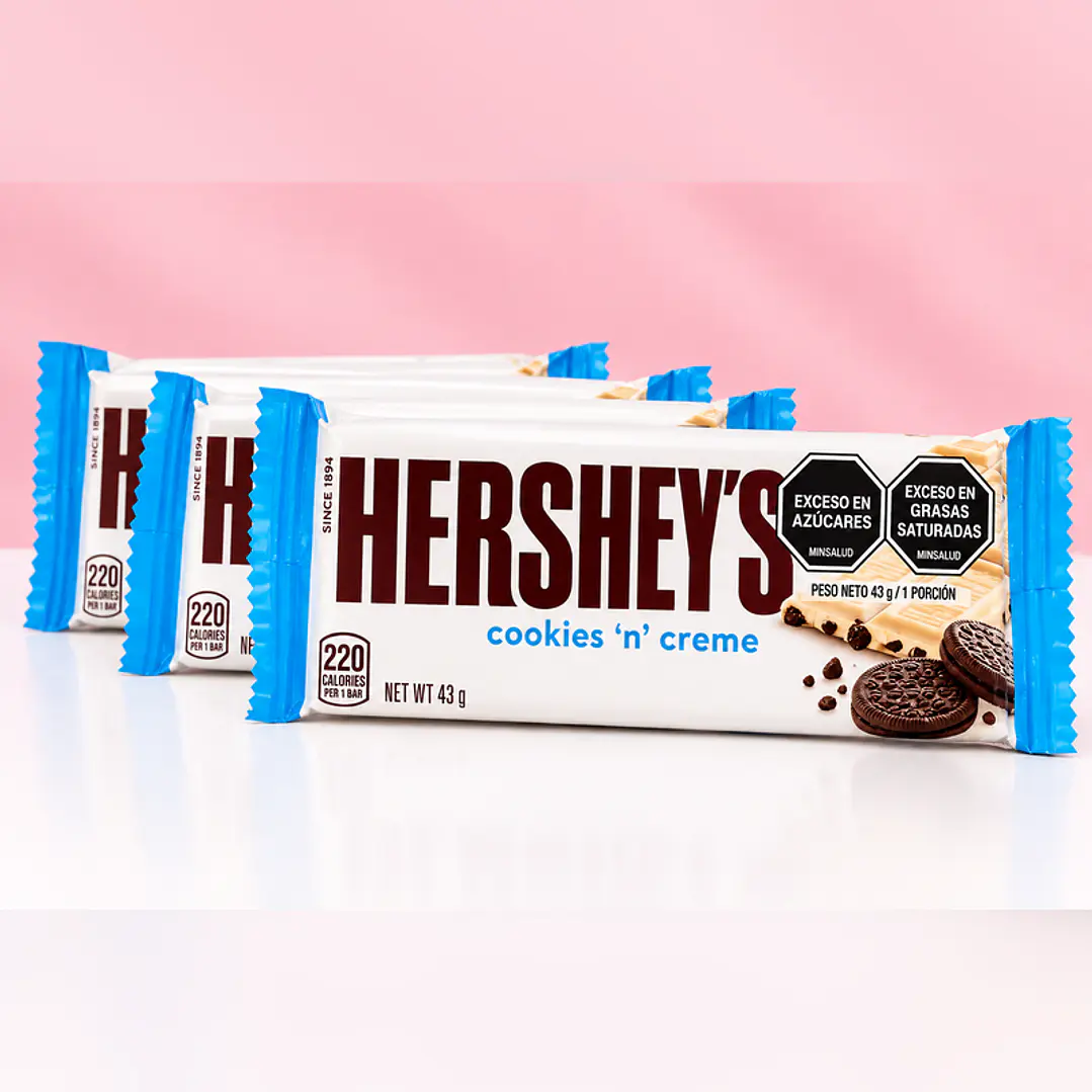 Barra de Chocolate Hershey’s Cookies ’n’ Creme 2