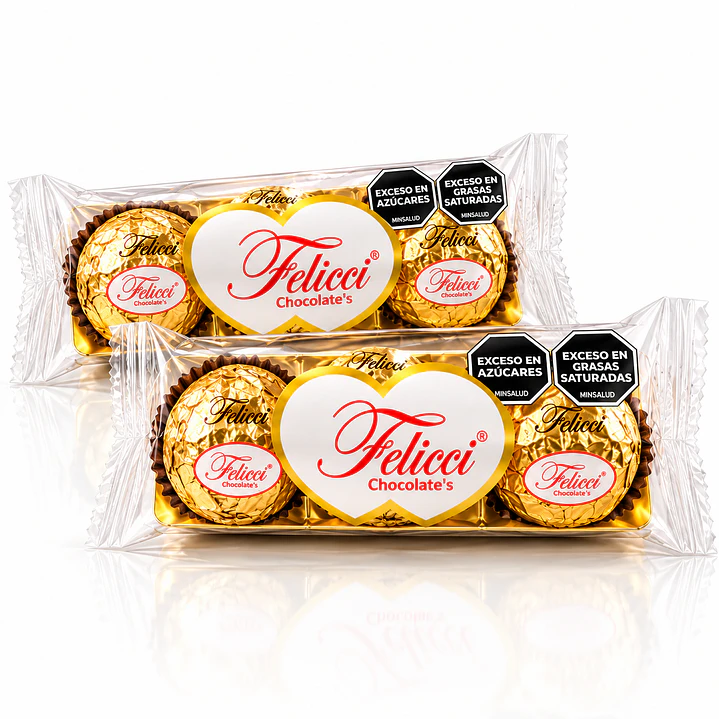 Chocolates Felicci x3 – Un Detalle para Enamorar 💛🍫 2