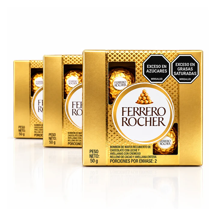 Ferrero Rocher x4 – Elegancia Dorada para Regalar ✨🍫 1