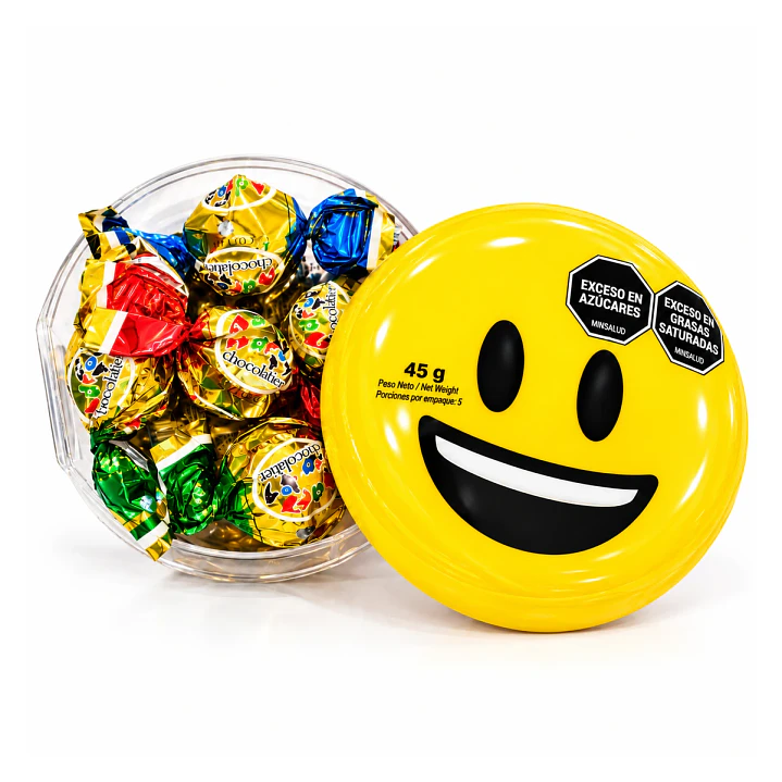 Chocolates Adro Happy Face 45 g – ¡Regala Sonrisas! 😄🍫 2