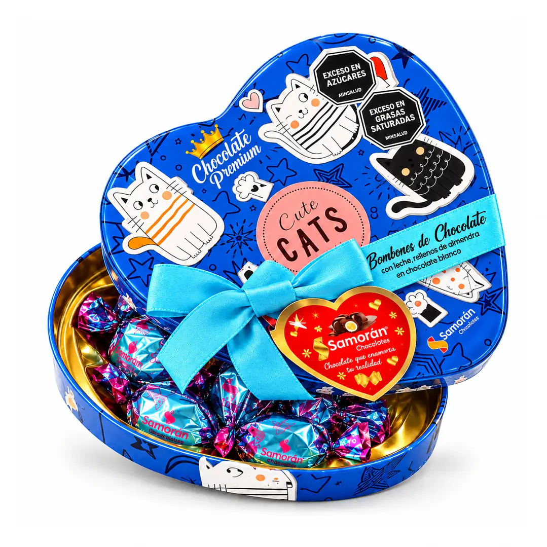 Chocolates Samorán Corazón – Un Detalle que Enamora 💝🍫 2