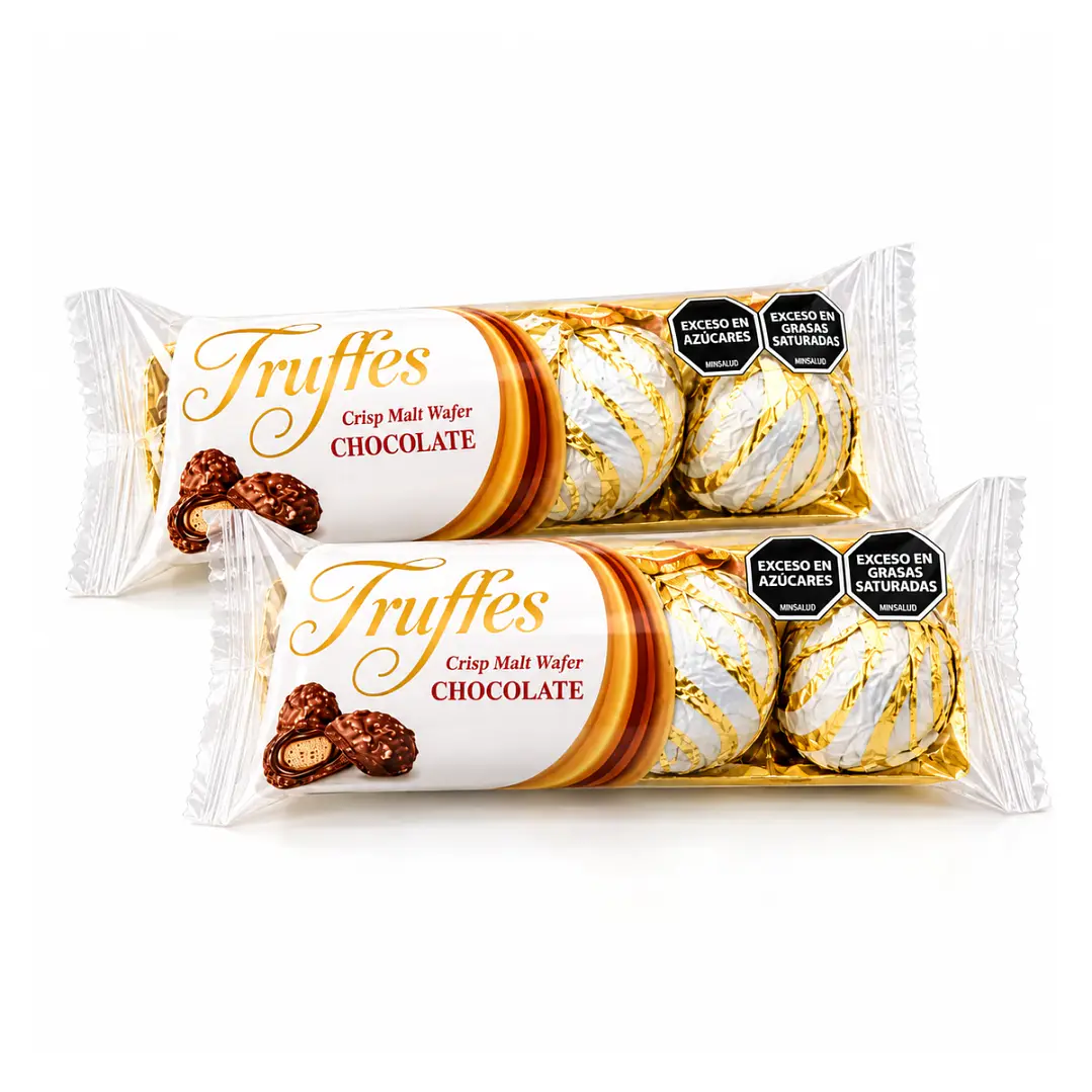 Felicci Truffles Crisp Malt Wafer – Un Capricho de Chocolate 🍫✨ ¡Un pequeño placer para disfrutar y compartir! 2