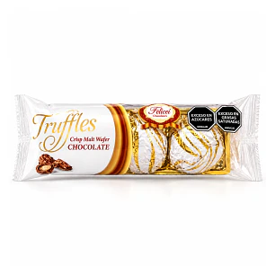 Felicci Truffles Crisp Malt Wafer – Un Capricho de Chocolate 🍫✨ ¡Un pequeño placer para disfrutar y compartir!