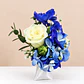 Ramo de Novia Cenicienta + Prendedor Floral para Novio 💙 - Miniatura 3