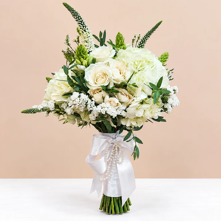 Ramo de Novia Tiana – Jardín Encantado + Prendedor Floral para Novio 2