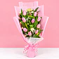 💐🩵 Ramo de Tulipanes Cielo de Cristal - Miniatura 2