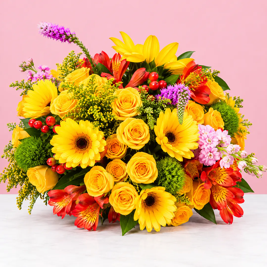 🌻💛 Arreglo Floral Sinfonía de Primavera 1